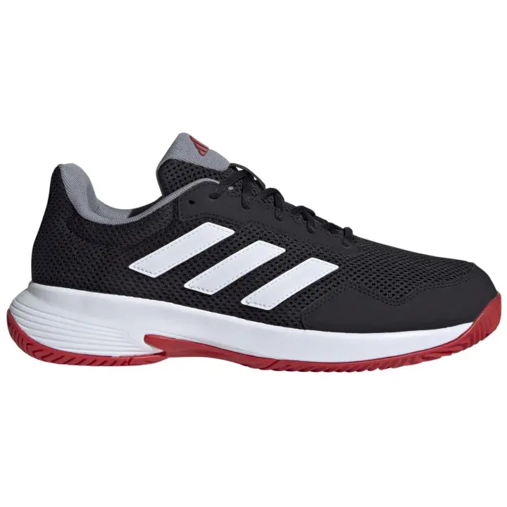Zapatillas Adidas Unisex Negro - Nueva Temporada - GameSpec 2 - Ajuste Regular - Cómodas y Transpirables - Malla Perforada - Suela de Goma EVA - Horma Clásica - Tenis, Pádel, Running, Gimnasio - 1