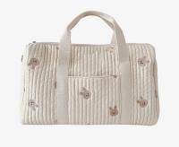 Bolso Grande Para Mamá Bolsa De Pañales Maternidad Organizador Portátil De Viaje Con Mosquetón Para Carrito De Compras Estilo Tote Bag - details 11