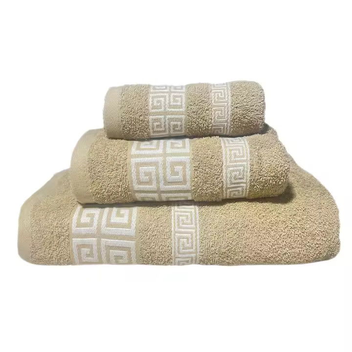 ILOVEHOME - Juego de Toallas de Baño 100% Algodón 450G - Set de 3 Piezas en Colores Variados , Incluye una toalla de tocador (30x50cm), una toalla de lavabo (50x100cm) y una toalla de sábana (100x150cm) - 1