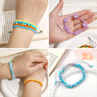 30G Sobre 900Pcs De Cuentas Redondas De Acrílico De Colores Sólidos Para Manualidades DIY Joyería Pendientes Collares Accesorios - details 6