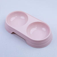 Tazón Doble Para Mascotas De Color Macarón Universal Para Perros Y Gatos Fáciles De Limpiar Y Estéticamente Atractivas - details 7