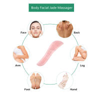 1pc Herramienta De Masaje Gua Sha De Jade Natural En S Forma Tablero De Raspadura Para Relajación Corporal Completa Alivio Del Dolor Anti Envejecimiento Para El Rostro - details 11