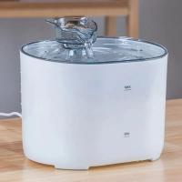 Fuente De Agua Para Gatos Con Filtro Y Bomba Eléctrica USB Silenciosa Dispensador De Agua Para Mascotas Auto Recirculante Forma De Oreja De Gato - details 13