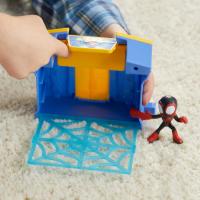 Marvel Spidey y sus increíbles amigos City Blocks Miles Morales: Spider-Man City Bank, Hasbro F8362 - details 2