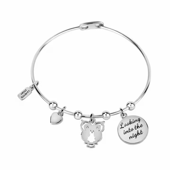 La Petite Story Pulsera Mujer LPS05ARR44 Acero Inoxidable Gris - 1