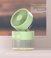 Nueva Humidificador Sprayer Portátil Con Ventilador Y Luz LED USB Mini Para El Hogar Y El Escritorio Verano 2024 Frescura Y Humedad - details 12