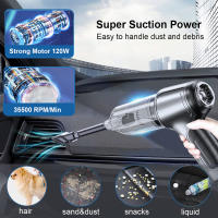 Aspiradora Portátil Para Coche Potente Y Sin Cable 95000PA Succión Fuerte Aspiradora Mano Para Vehículo Para Coche - details 3
