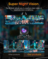 Cámara De Visión Trasera Develuck 1080P Con Lente Fisheye Para DVR Y Dash Cam Visión Nocturna Cámara De Retroceso 4 Pin Control AHD NTSC PAL TVI CVI - details 5