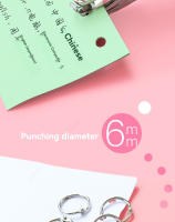 Pulverizador De Agujeros Individual Capacidad De 8 Hojas 6mm Diámetro Para Scrapbooking Y Oficina Escolar Herramienta De Papel - details 3