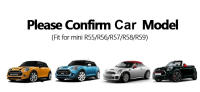 Parches Decorativos Para Palanca De Cambios De Coche Mini Cooper F55 F56 F60 F54 2 Piezas/set Material PU De Alta Calidad Para Adornar El Interior Del Vehículo - details 2