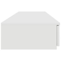 Mesitas de Noche vidaXL Blanca MDF 140 x 36.5 x 16.5 cm Mesa de Noche - details 4