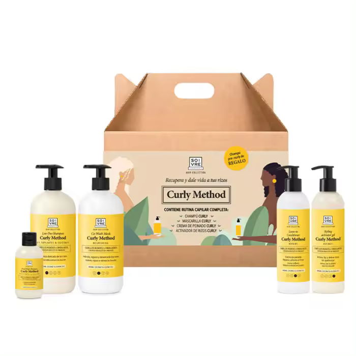 Soivre PACK SOIVRE CURLY METHOD - Recupera y Da Vida a Tus Rizos - 1
