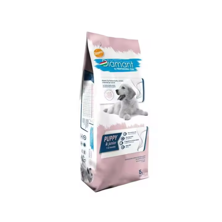 Cennamo Diamant Puppy & Junior Pollo Natural para Perros 15 KG - 1