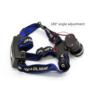 Linterna Frontal LED De Aleación De Aluminio 4-Modos Zoom Potente Recargable 18650 Impermeable Para Camping Caza - details 4