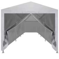 vidaXL Carpa de celebraciones con 10 paredes de malla 12x3 m - details 2