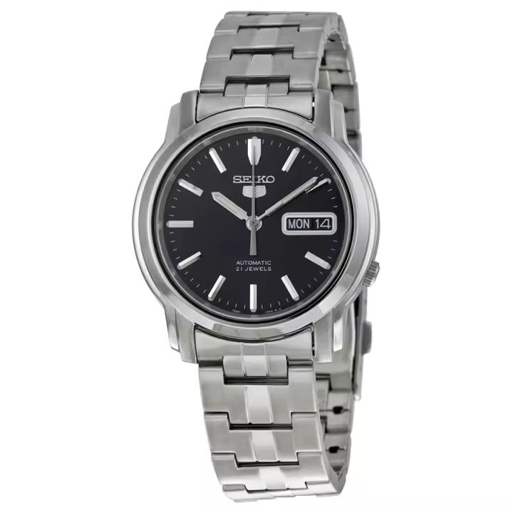 SEIKO Series 5 SNKK71K1 Elegent Reloj Automático de Pulsera de Acero para Hombre - 1