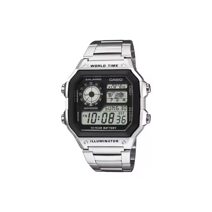 Reloj Casio Hombre AE-1200WHD-1AVEF - Diseño Elegante - 1