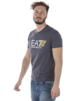 Emporio Armani EA7 Camiseta Algodón Hombre Gris 3 ZPT61PJ02Z 1994 - details 2