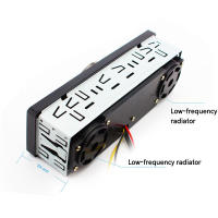Radio De Coche Con Memoria SD Y Altavoz BT 12V Reproductor De MP3 Con Altavoz Host Estéreo De Coche Seguro - details 3