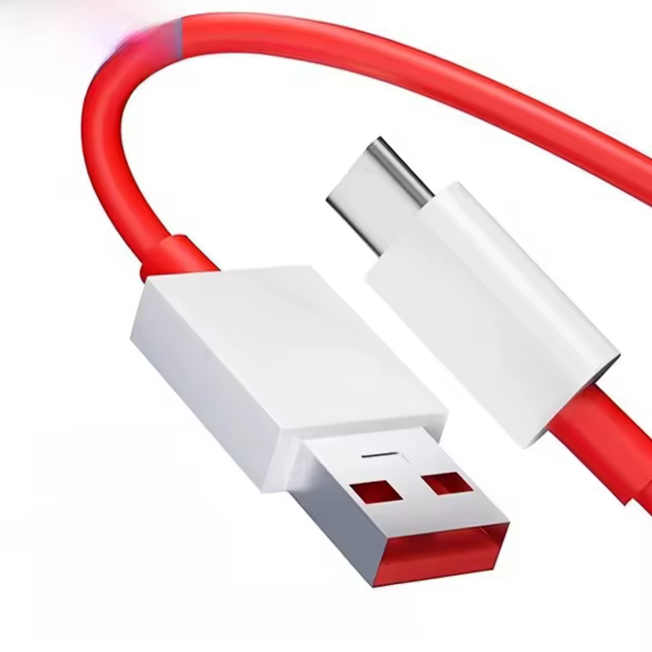 Cable De Carga Rápida Tipo C USB SUPERVOOC 2.0 80/100W Para OnePlus 9R 10 pro 10R 11 11R 12 13 Nord 2T 3 CE Cable USB C De PVC - 1