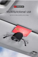 Porta-gafas Universal Para Coche Soporte De Visera Solar Accesorio Automotriz Para Lentes Material ABS Tamaño Compacto - details 10
