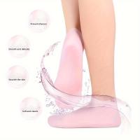 2 PCS Calcetines De Silicona Para Mujer Calzado De Hidratación Para Pies Secos Y Con Callos Cuidado De Los Pies Con Gel Suave - details 7