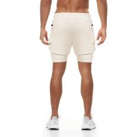 Shorts Deportivos Para Hombre 2 En 1 Running Bottoms De Playa Fitness Entrenamiento Verano Shorts De Correr - details 31