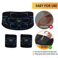 Cinturón De Tonificación Abdominal Inteligente Entrenador Muscular USB Carga Masajeador De Cintura Y Abdomen Para Gimnasio Doméstico Ejercicio Fitness - details 4