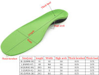 Almohadillas De Apoyo Arco Alto Para Zapatos Ortopédicos Alivio Del Dolor De Fascitis Plantar Y Dedos Planos Deportivas Medio Hombre - details 0