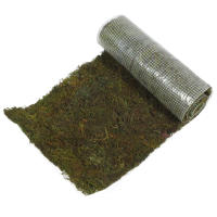 Carpetilla De Pradera Artificial De Moss Simulada Para Jardín Miniatura Accesorio De Micro Paisaje Material De Algodón Estilo Bonsái - details 5