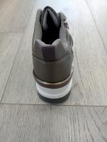 Deportiva con cuña con suela de goma adorno cremallera ajustable con cordones modelo 7009 - details 1