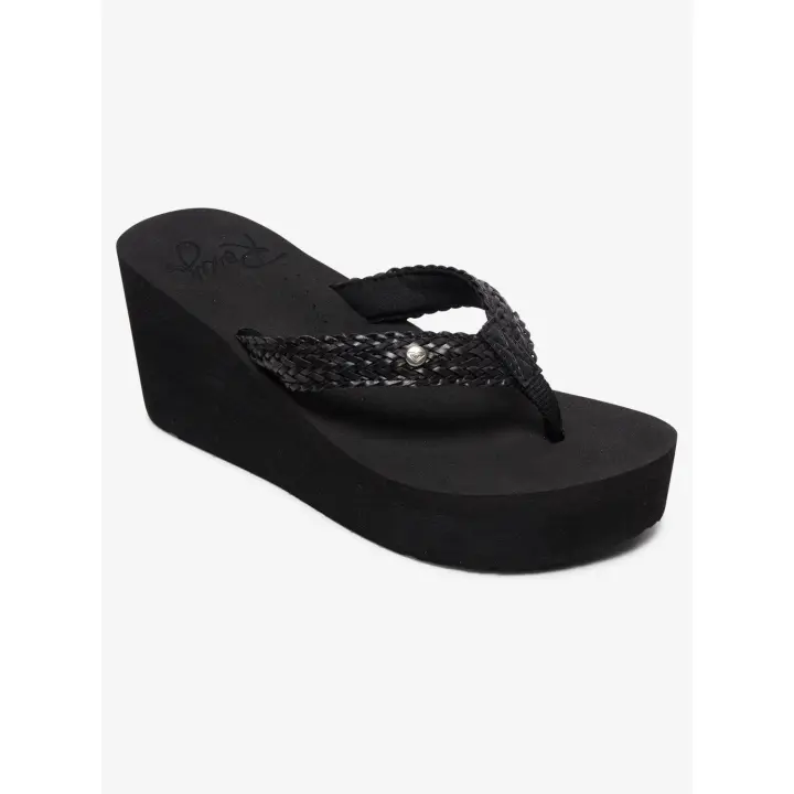 Sandalias Cuña Roxy Mellie Black - 1