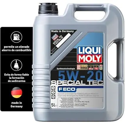 LIQUI MOLY Special Tec F ECO 5W-20 | 5 L | Tecnología de síntesis Aceite de motor | 3841 - 1