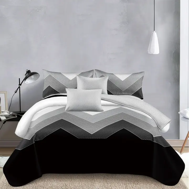 RedHer+Home Modelo Segura Juego de Funda Nórdica Reversible Estampada para Cama 90/105/135/150 Funda nórdica Microfibra con cremallera - Funda almohada - Funda edredon suave y transpirable. - 1