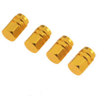 4pcs/lot Cubiertas De Válvulas De Neumáticos De Aluminio Antirrobo Para Coche Accesorios De Automóvil Cubierta Airtight Para Ruedas Y Neumáticos - details 7
