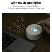 Máquina De Sueño Para Bebés Con Ruido Blanco Y Sonidos Soothing 18 Tiempos De 15/30/60 Minutos Luz Nocturna Colorida Para Despertador Infantil - details 7