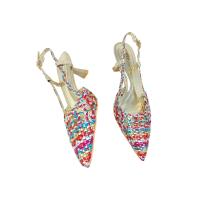 Eva Zorteon-Sandalias de tacón (6cm)  caladas con puntera , Marca Tulipano. - details 8