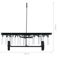 vidaXL Escarificador para cortacésped ride-on 100 cm - details 6