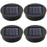 4PCS Luces Solares Interchangeables Para Jardín Y Camino Impermeables Con Luz De Ambiente Modernas Instalación Auto-Contenida Fuente De Energía Solar - details 8