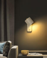 Lámpara De Pared LED Moderna Para Interior Iluminación De Escaleras Y Dormitorio Con Interruptor Decoración Para Sala De Estar Material De Hierro Color Negro Azul Gris Verde - details 6