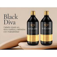 Ybera Paris Light Poo Black Diva - Champu Cabello Rizado Hidratante Anti-Frizz - details 1