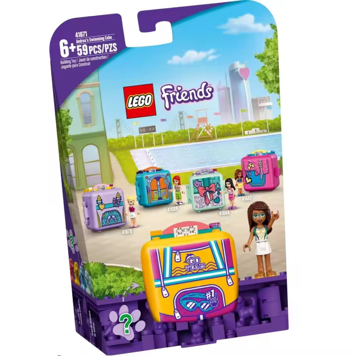 LEGO FRIENDS - CUBO DE NADADORA DE ANDREA, 41671, TIENDA CON LICENCIA OFICIAL - 1