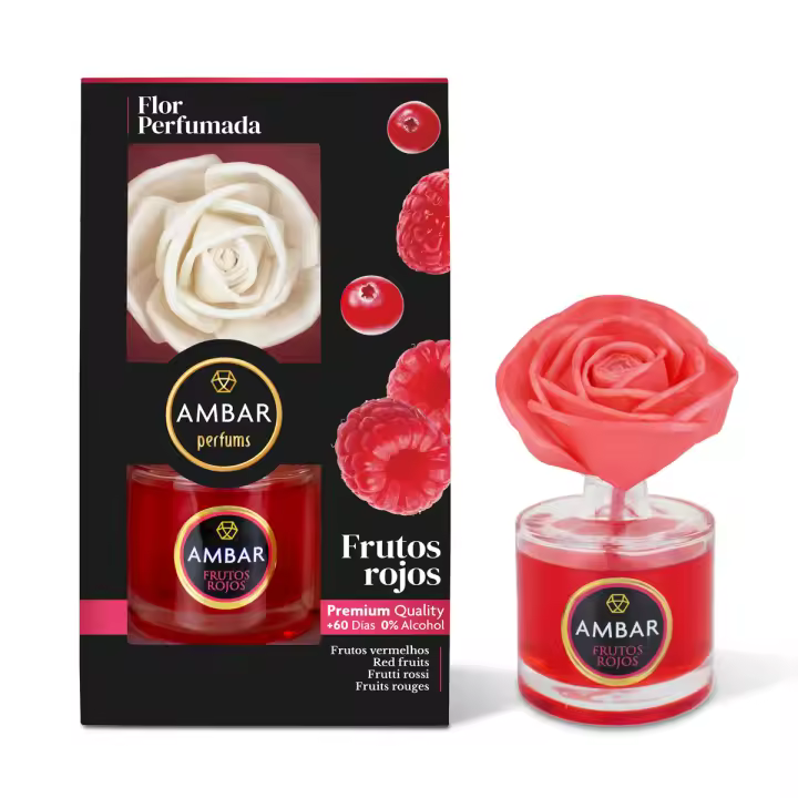 Ambar Perfums - Ambientador de Flor Perfumada Spa 75 Ml - Calidad Premium - 1