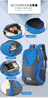 Mochila clásica de 40L para exteriores para hombre y mujer, bolso de viaje impermeable de alta calidad, Mochila deportiva informal de retales - details 8