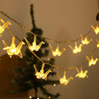 Luces De Hilo De Mil Papel Con Animal Para Decoración De Habitación Navidad Y Fiesta 6M 40LED Luces Decorativas Para Jardín Patio Hogar - details 5