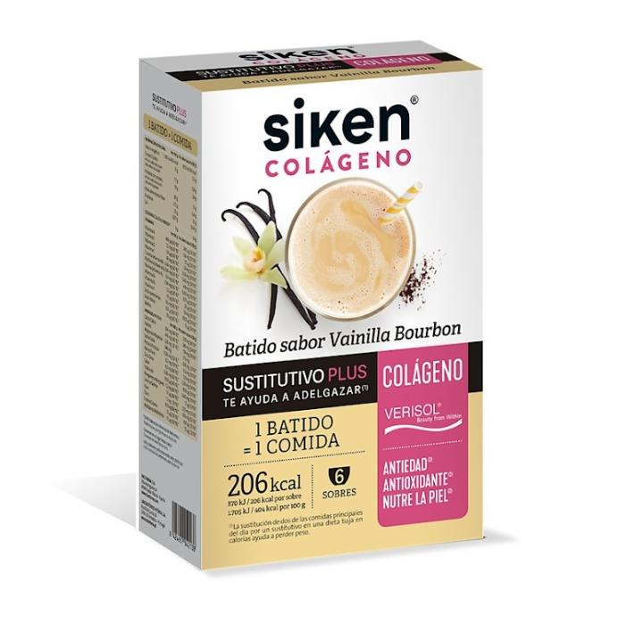 Siken Sustitutivo Plus – Barretta Vainilla Con Mandorle – 8 Unità | Integratore Sostitutivo Del Pasto - 2