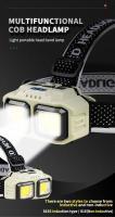Linterna Frontal Recargable 1000 Lumen LED Para Camping Pesca Y Actividades Al Aire Libre Con Luz Blanca Y Roja Impermeable - details 1