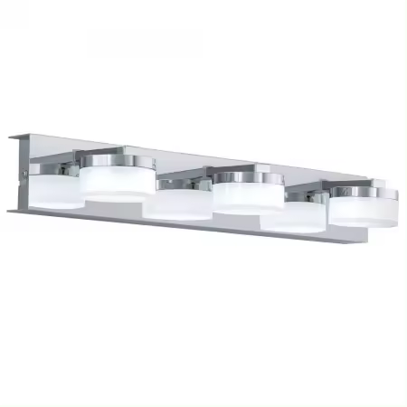 Aplique de Pared para Baño LED Eglo Romendo Cromo Luz Cálida 13W - 1
