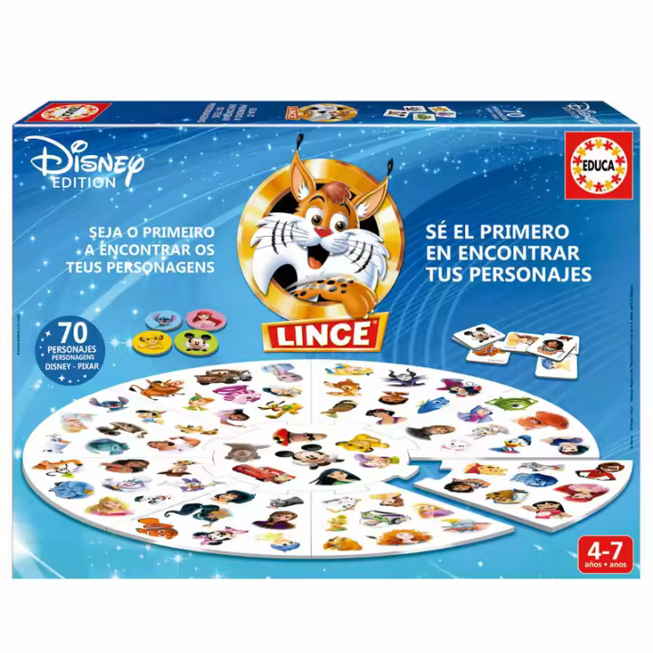 LINCE DISNEY EDUCA 19690 - Juego de Mesa Educativo Interactivo para Niños - 1