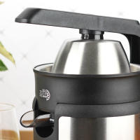 MAGEFESA ZESTER INOX Exprimidor Eléctrico de 120W de 250ml, Sistema Antigoteo, Base Antideslizante, Palas Arrastra Pulpa - details 4
